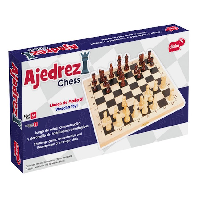 Ajedrez de madera, JEF