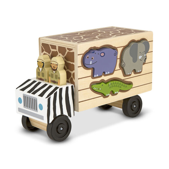 Animal rescue shape-sorting truck, Melissa &amp; Doug