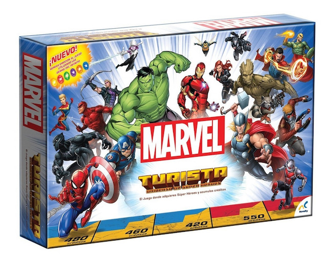 Turista Edición Marvel, Novelty