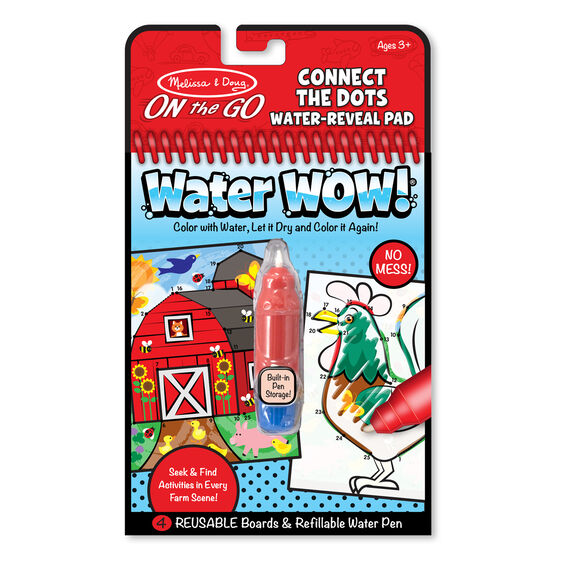 Water Wow! Farm conect the dots - On the Go, Melissa &amp; Doug
