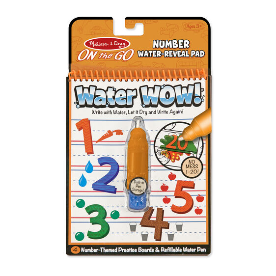 Water Wow Numbers - On the Go, Melissa &amp; Doug