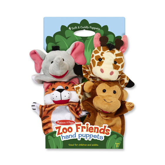 Zoo Friends Hand Puppets, Melissa &amp; Doug