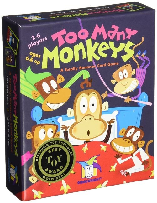 Too Many Monkeys, juego de cartas Gamewright