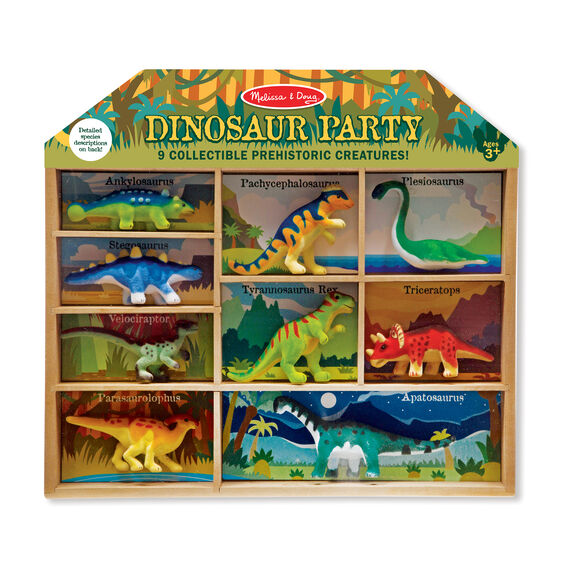 Set de 9 dinosaurios, Melissa &amp; Doug