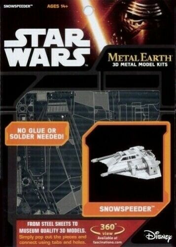 Snowspeeder Star Wars, Metal 3D Fascinations