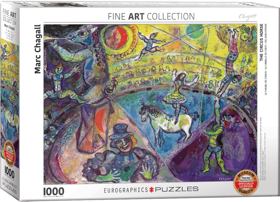 RC The Circus Horse, Marc Chagall 1000p. Eurographics