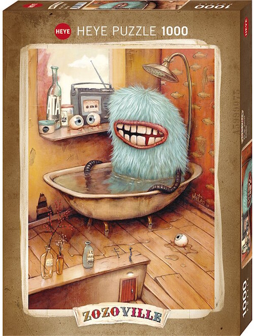RC Zozoville: Bathtub 1000p. Heye
