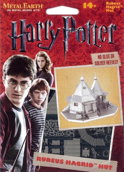 Rubeus Hagrid Hut Harry Potter Metal 3D, Fascinations