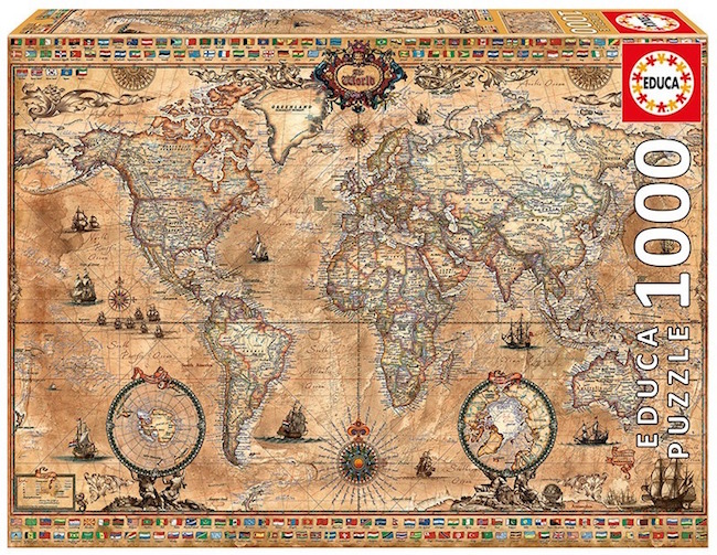 RC Mapa Del Mundo 1000p. Educa