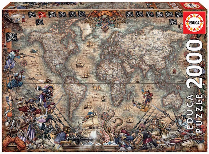 RC Mapa de piratas 2000p. Educa