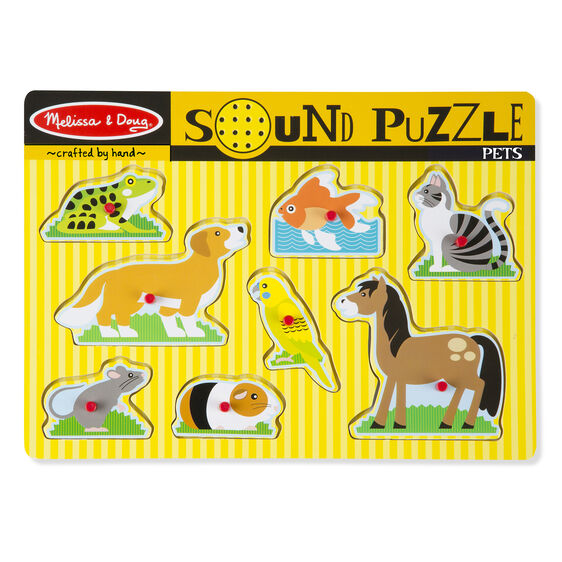 RC Pets sound puzzle, Melissa &amp; Doug