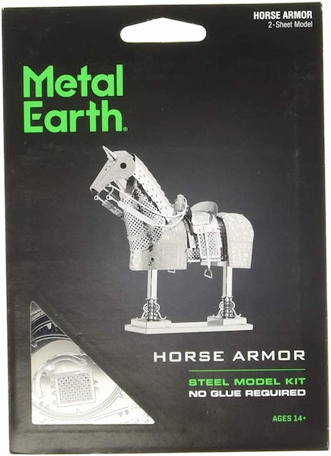 Horse Armor, Metal 3D Fascinations