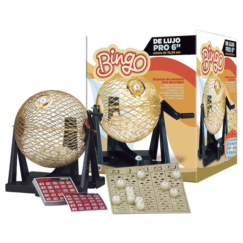 Bingo mediano 6&quot; esfera metal, Novelty