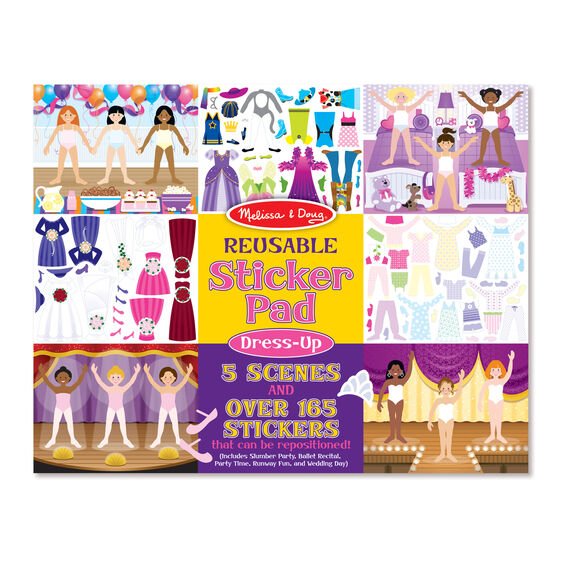 Block de Stickers - Vestuarios, Melissa &amp; Doug