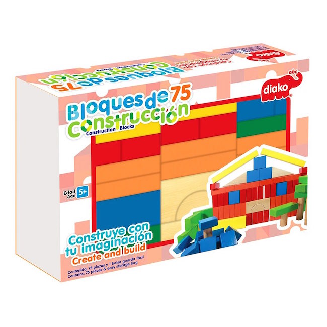 Bloques de contrucción 75 pza. Diako