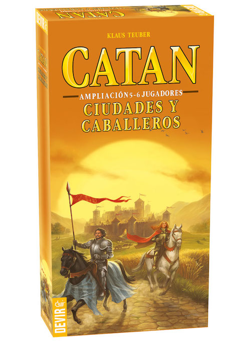 Catan - Ciudades y Caballeros: Amp. 5-6 jugadores Devir