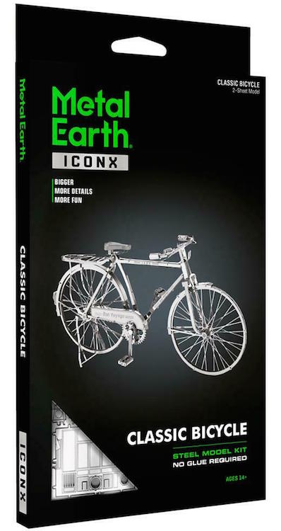Classic Bicycle Iconx, Metal 3D Fascinations 
