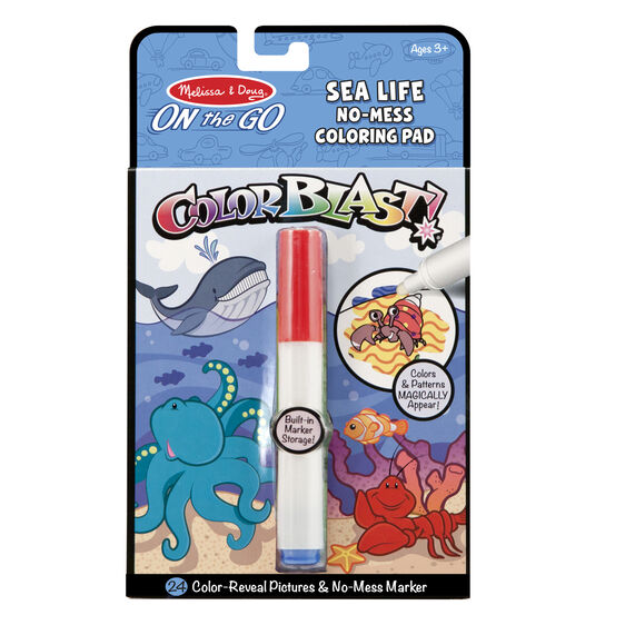 ColourBlast! Sea Life - On the Go, Melissa &amp; Doug