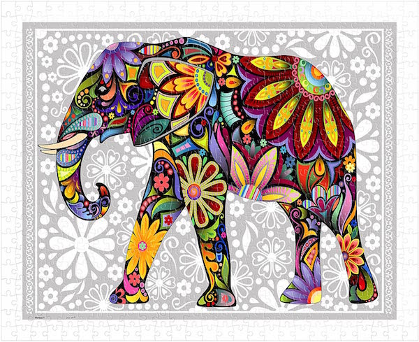 RC Elefante de mil colores 500p. plástico Pintoo