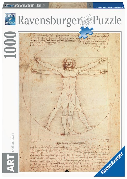 RC El Hombre, Da Vinci 1000p. Ravensburger