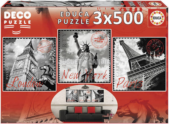 RC Grandes ciudades 3x500p. Educa