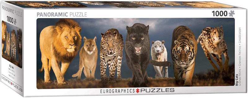 RC Grandes Felinos 1000p. Eurographics