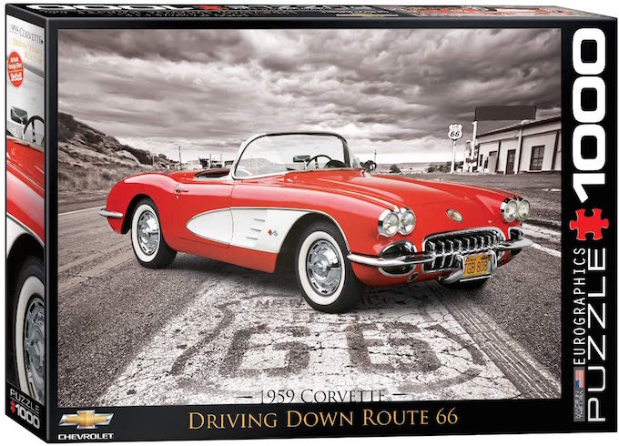 RC 1959 Corvette 1000p. Eurographics