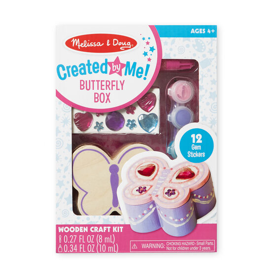 DIY Wooden Butterfly Box, Melissa &amp; Doug