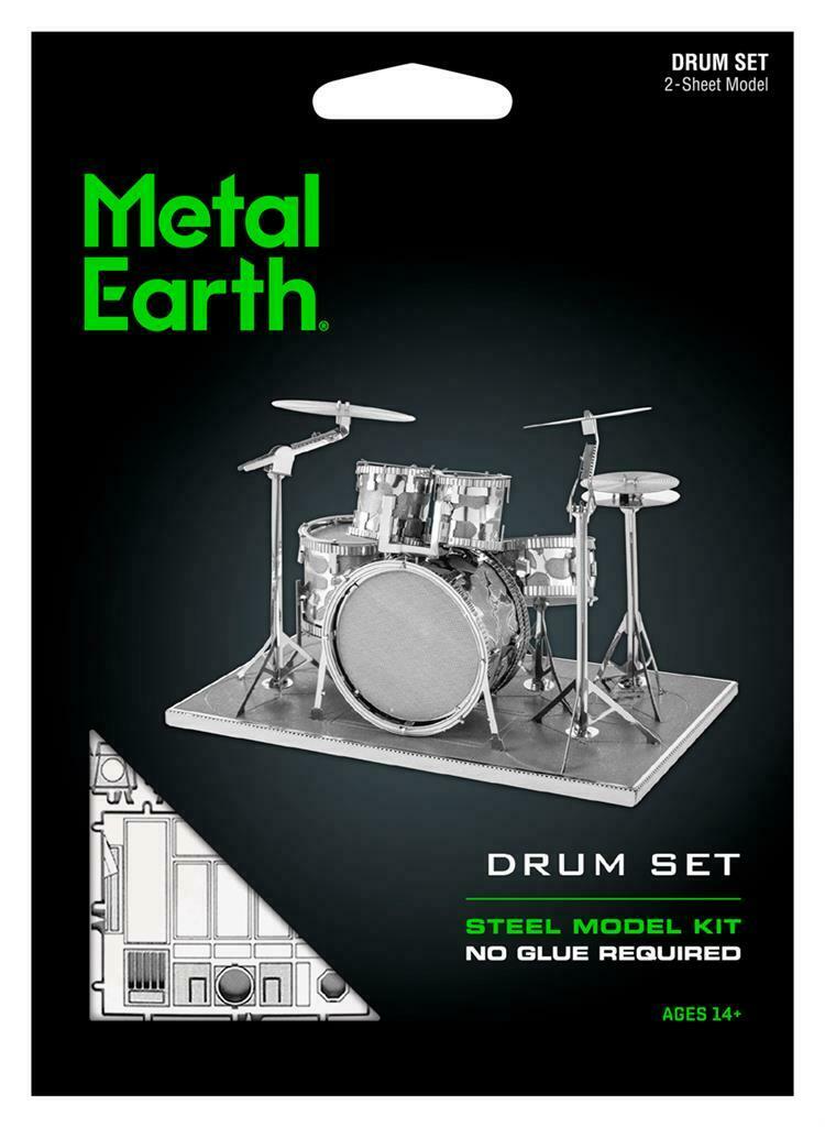Drum Set, Metal 3D Fascinations