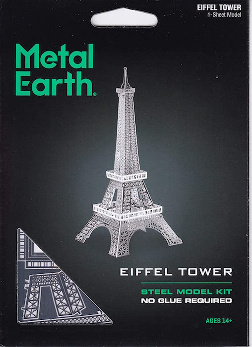 Eiffel Tower, Metal 3D Fascinations