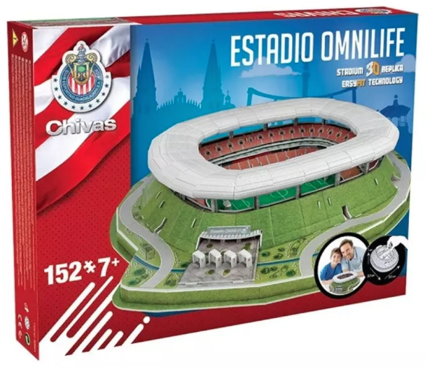 Estadio Omnilife, Chivas 119p. 3D Nanostad