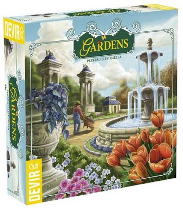 Gardens, juego de losetas Devir