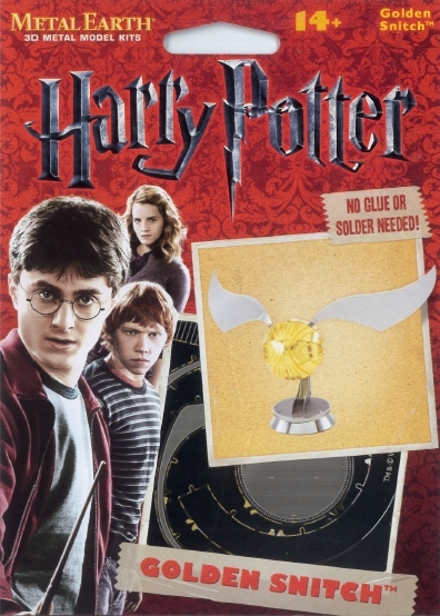 Golden Snitch Harry Potter Metal 3D, Fascinations