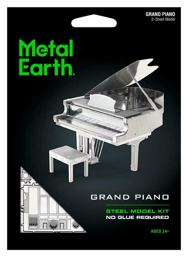 Grand Piano, Metal 3D Fascinations