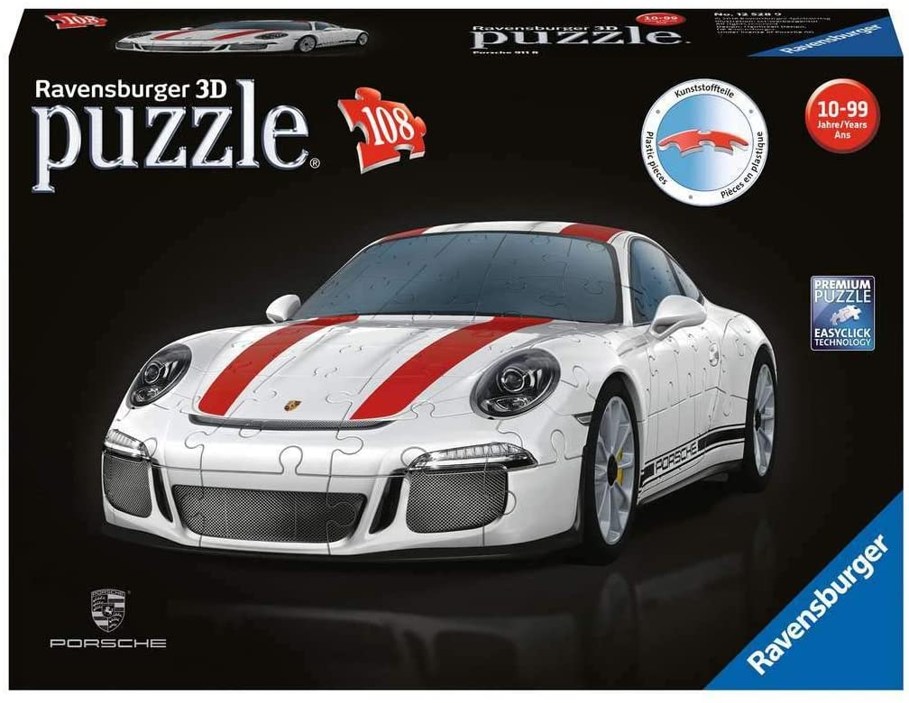 Porsche 911 108p. 3D Plástico Ravensburger