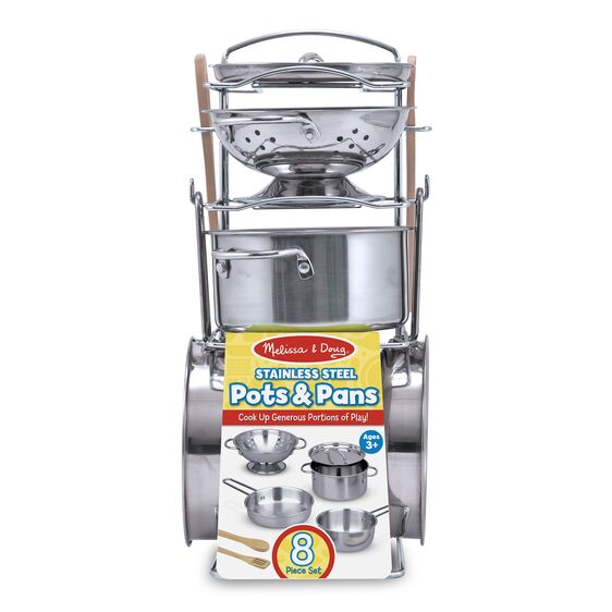 Pots &amp; pans set - batería de cocina, Melissa &amp; Doug
