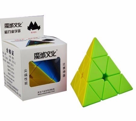 Pyraminx 3x3x3 stickerless V2 magnetic, MoYu