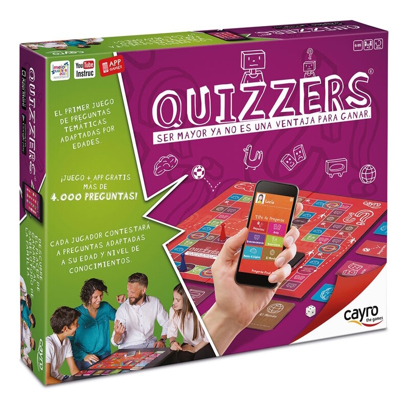 Quizzers juego de mesa, Cayro