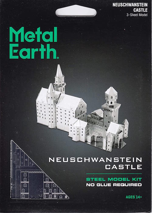 Neuschwanstein Castle, Metal 3D Fascinations