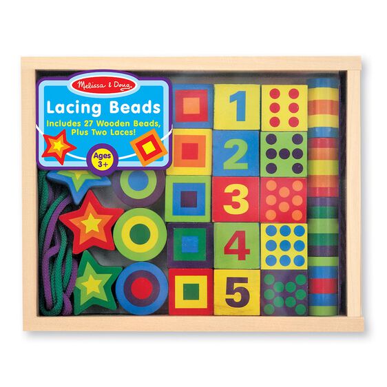 Lacing Beads in a Box, Melissa &amp; Doug