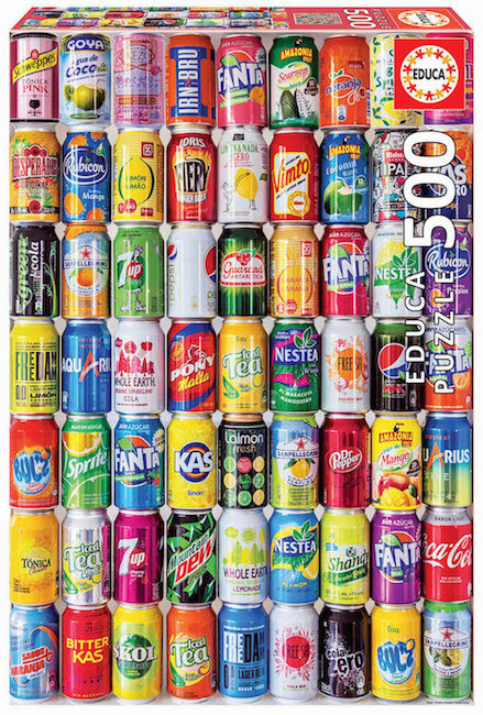 RC Latas de soda 500p. Educa