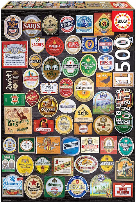 RC Etiquetas de Cervezas 1500p. Educa