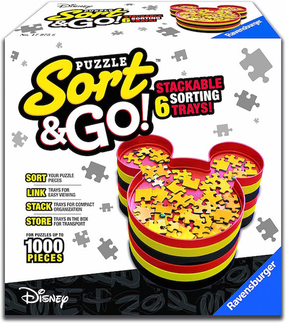 Sort your puzzle, clasificador de piezas Mickey Ravensburger