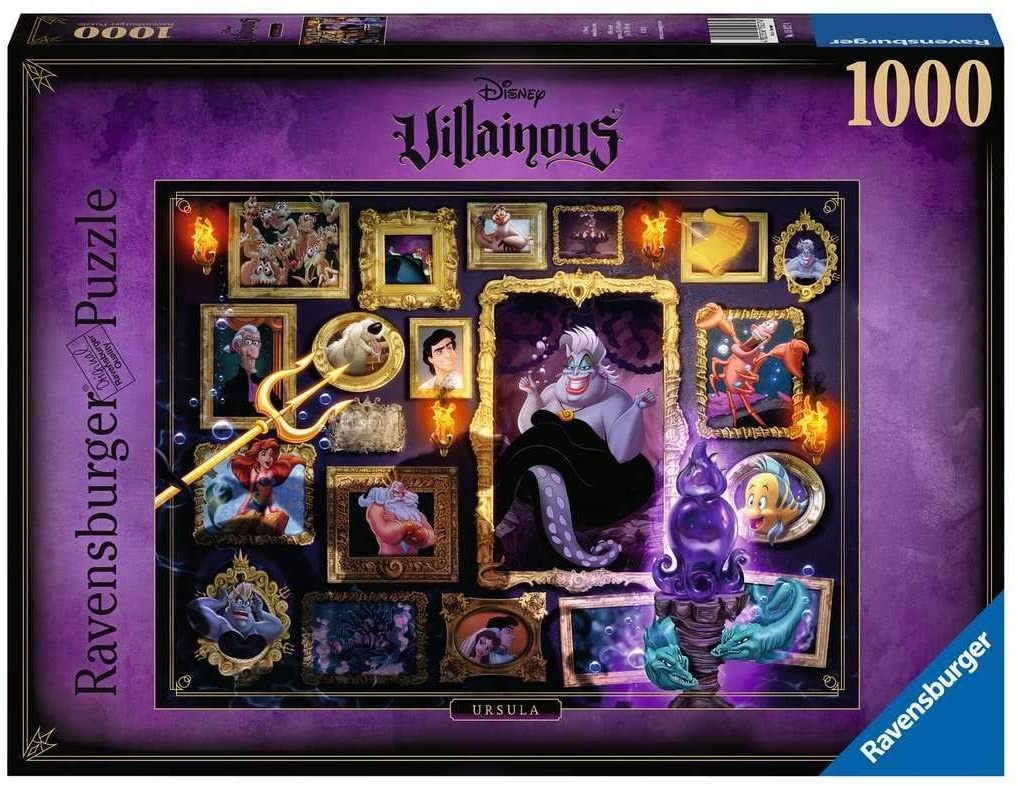 RC Disney Villanos, Ursula 1000p. Ravensburger