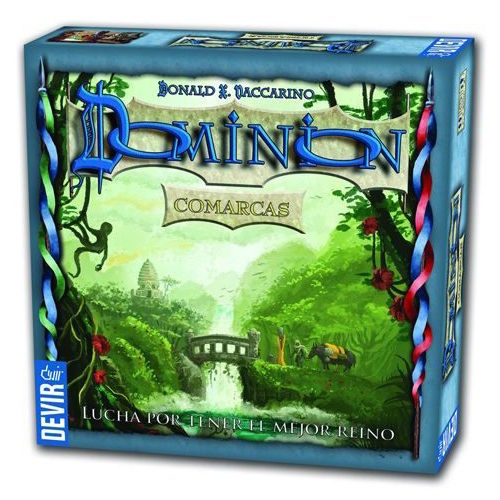 Dominion comarcas, juego de cartas Devir