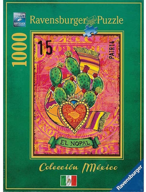 RC Cactus mexicano, colección México 1000p. Ravensburger