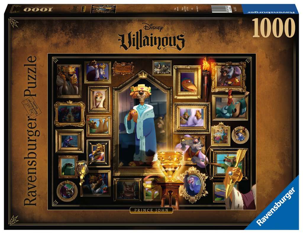 RC Disney Villanos, Príncipe Juan 1000p. Ravensburger