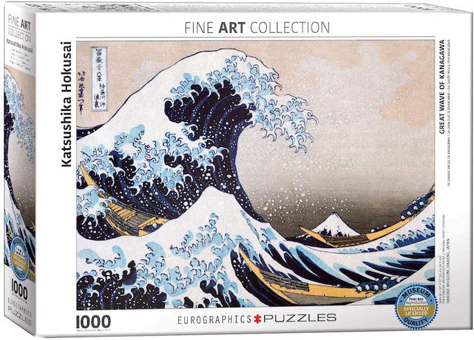 RC Great Wave Kanagawa, Hukosai 1000p. Eurographics