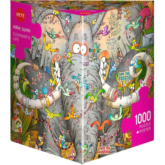 RC Degano: Vida de elefante 1000p. Heye