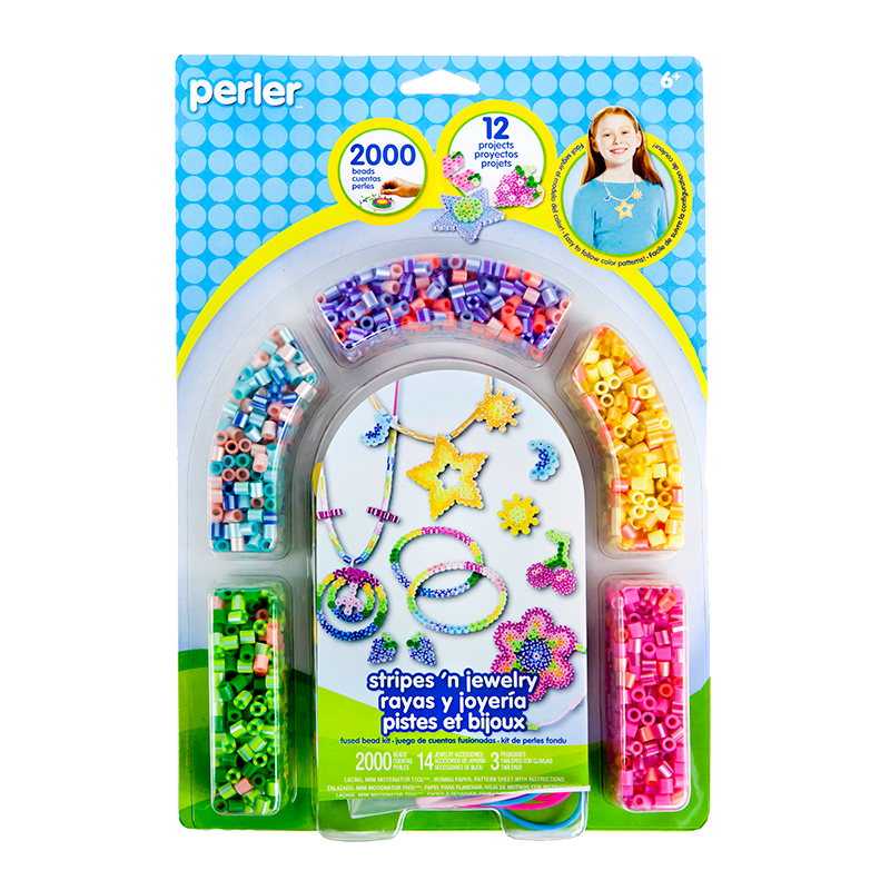 Stripes 'n Jewelry Bead kit, Perler